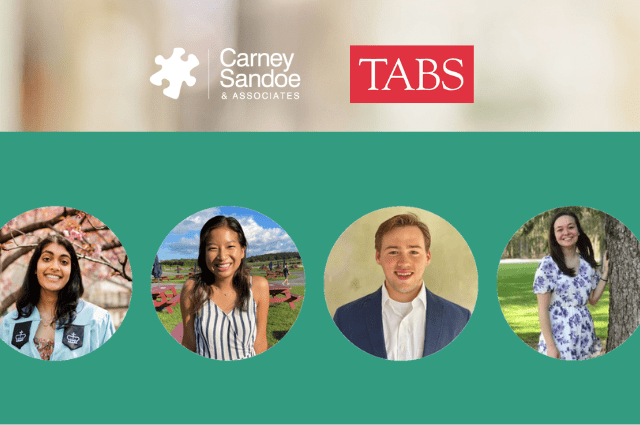 TABS/CS&A Summer Fellows