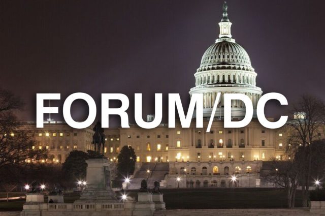 U.S. Capitol with Forum DC logo