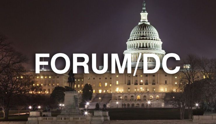 U.S. Capitol with Forum DC logo
