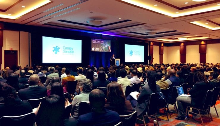 Filled ballroom at FORUM/Diversity