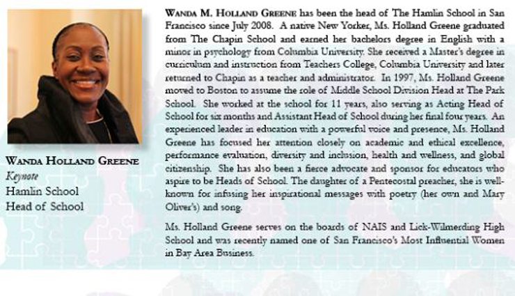 Headshot and Bio of Wanda Holland Green