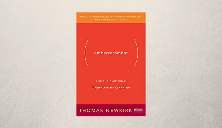 Cover of book called embarrassment