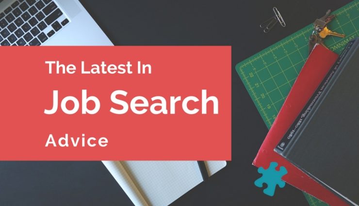 job search materials with article title
