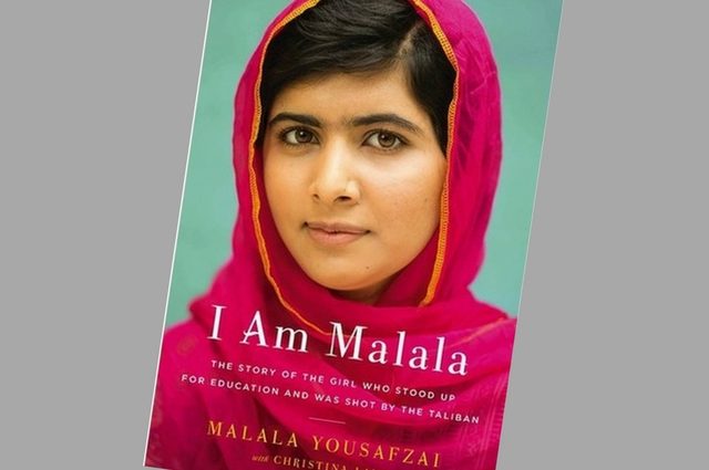 Image of Malala's book cover