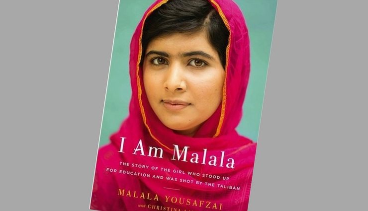 Image of Malala's book cover
