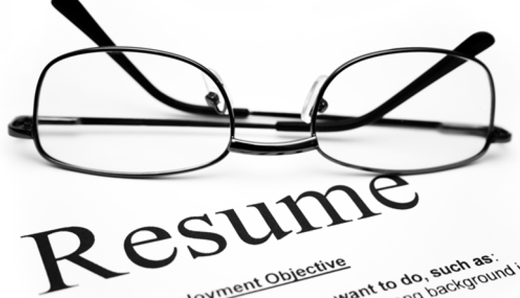 upside down glasses rest on top of Resume