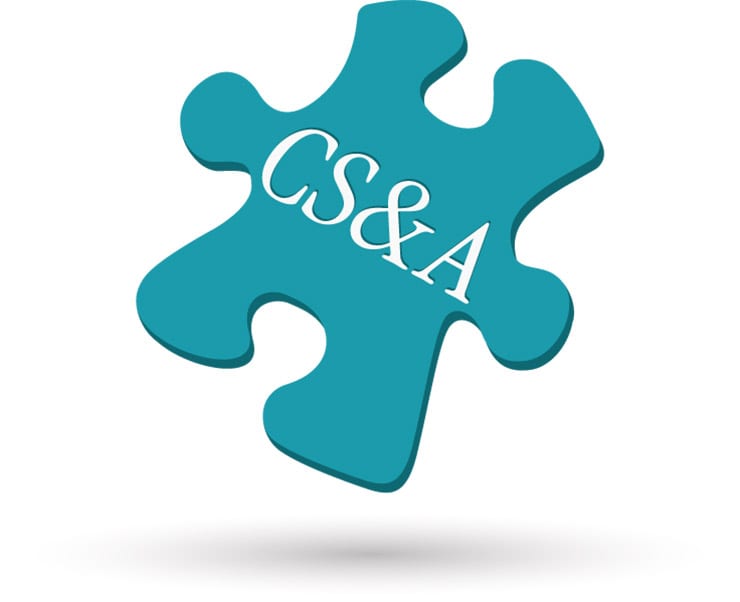 CSA teal puzzle piece