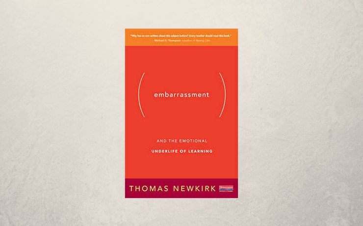 Cover of book called embarrassment