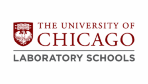 University of Chicago Laboratory Schools logo featuring a maroon emblem and text.